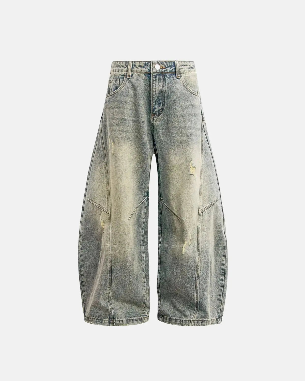 Distressed Ripped Baggy Jeans | Inflation Streetwear