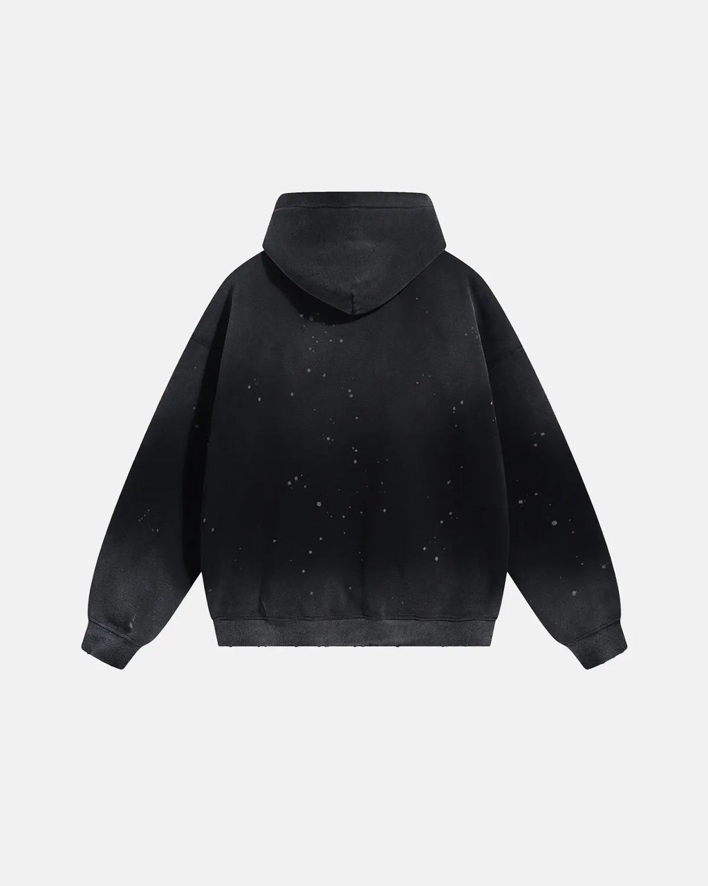 Acid Washed Ripped Fleece Hoodies | Inflation Streetwear