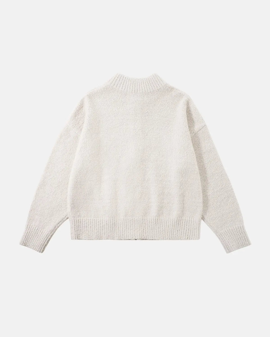 Old Money Style Knitwear Zip Up Sweater | Inflation Streetwear