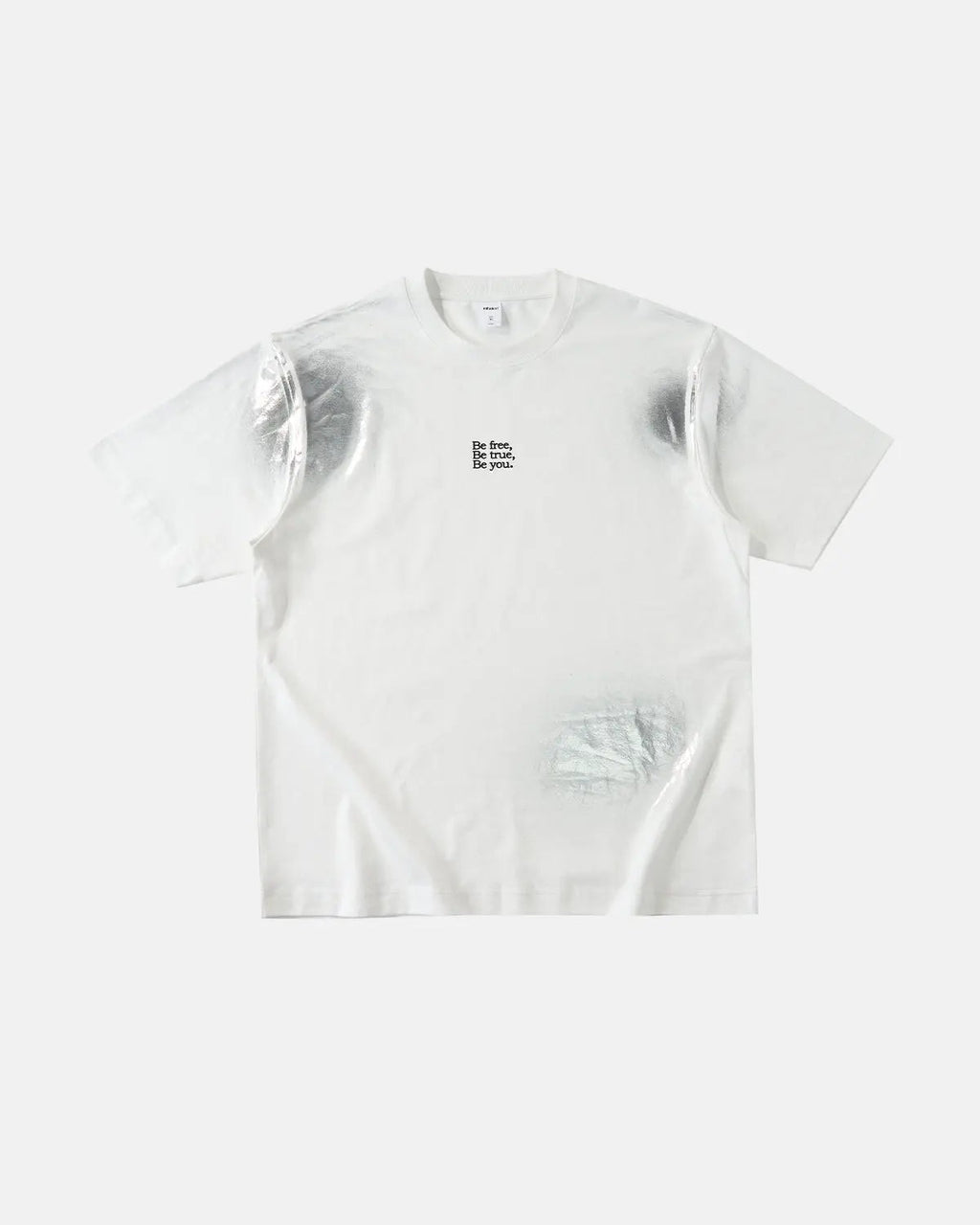 Iridescent Shimmer Oversized T-Shirt | Inflation Streetwear