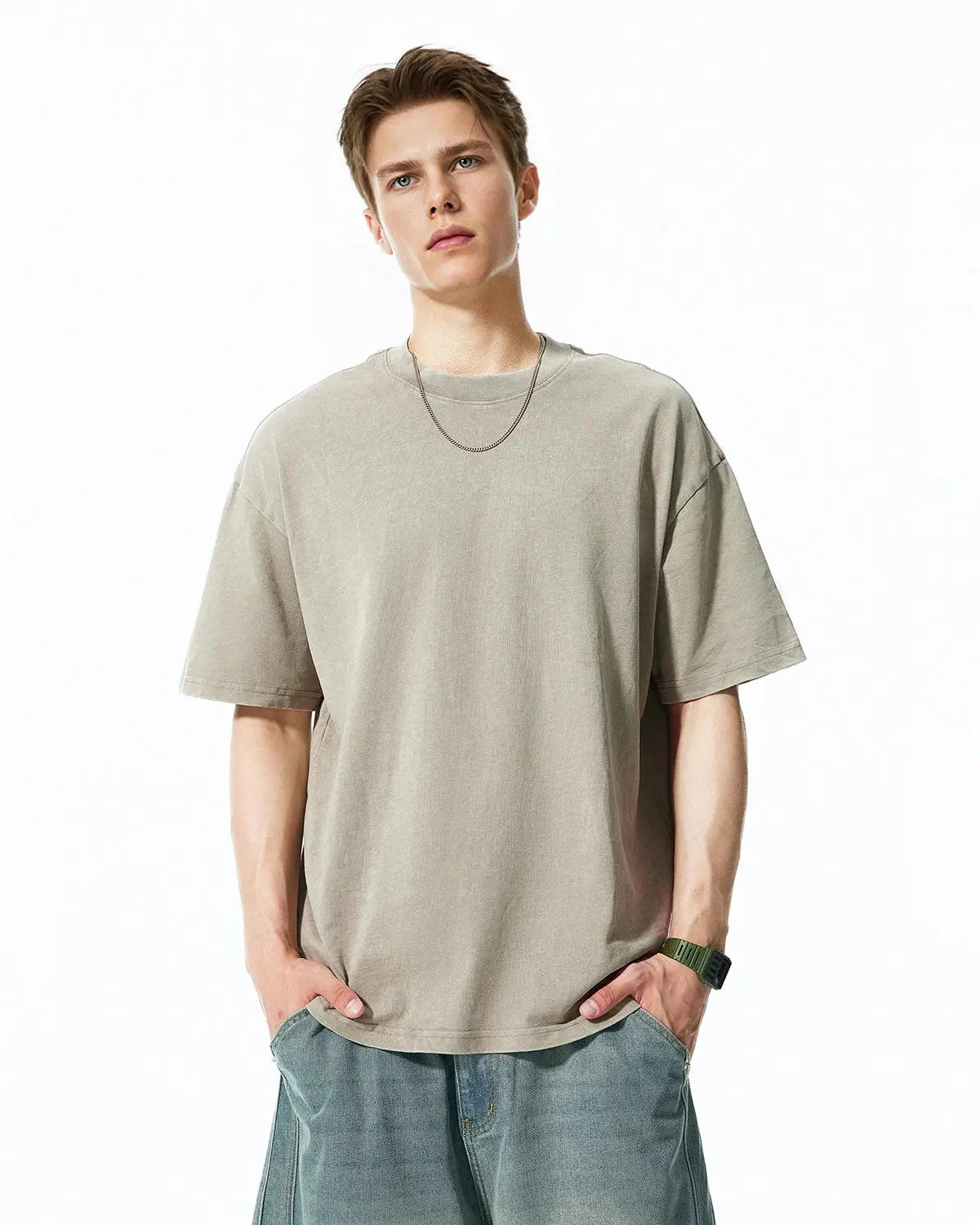 Snow Flakes Wash Tees | Inflation Streetwear