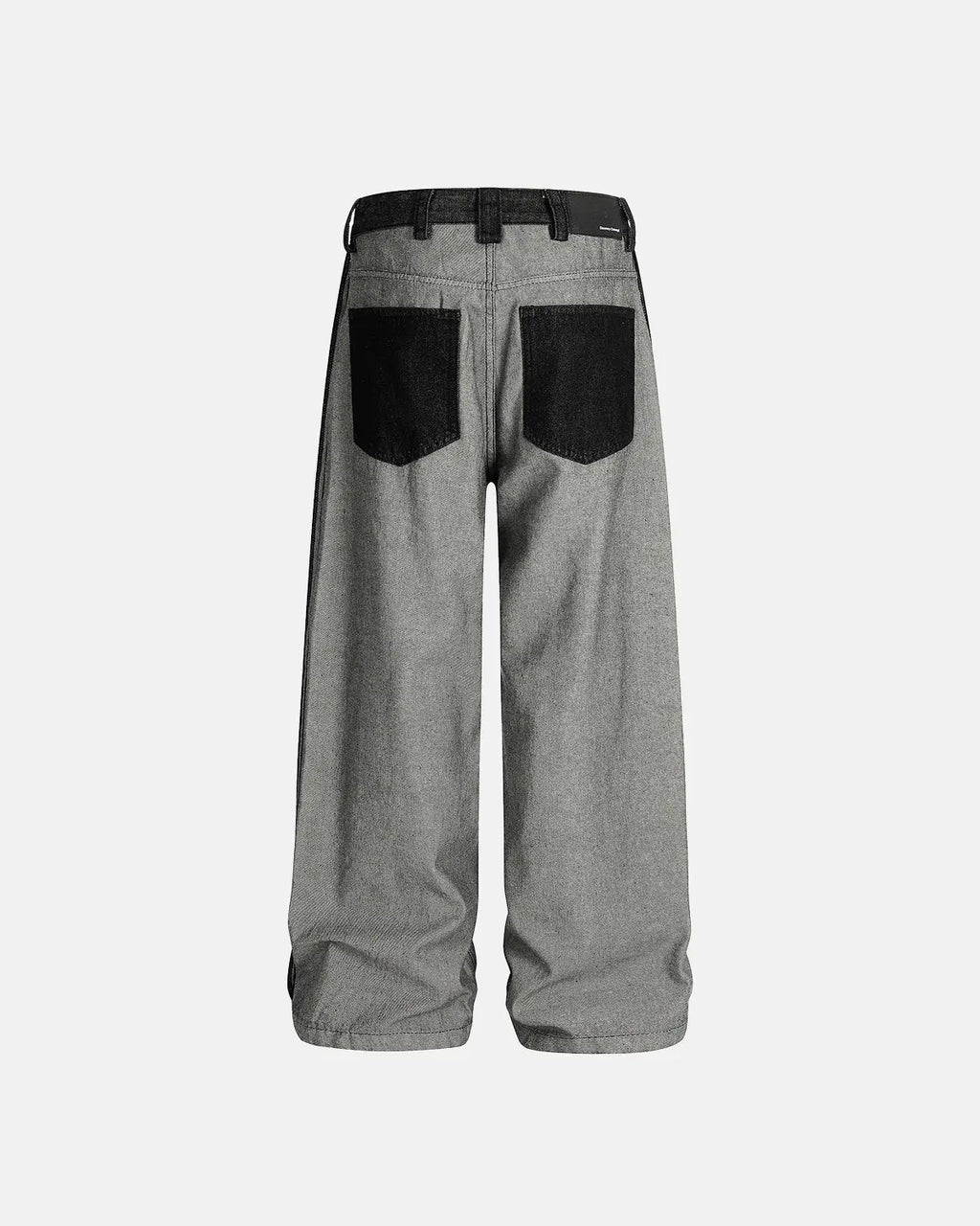 Distressed Reverse Design Baggy Jeans | Inflation Streetwear