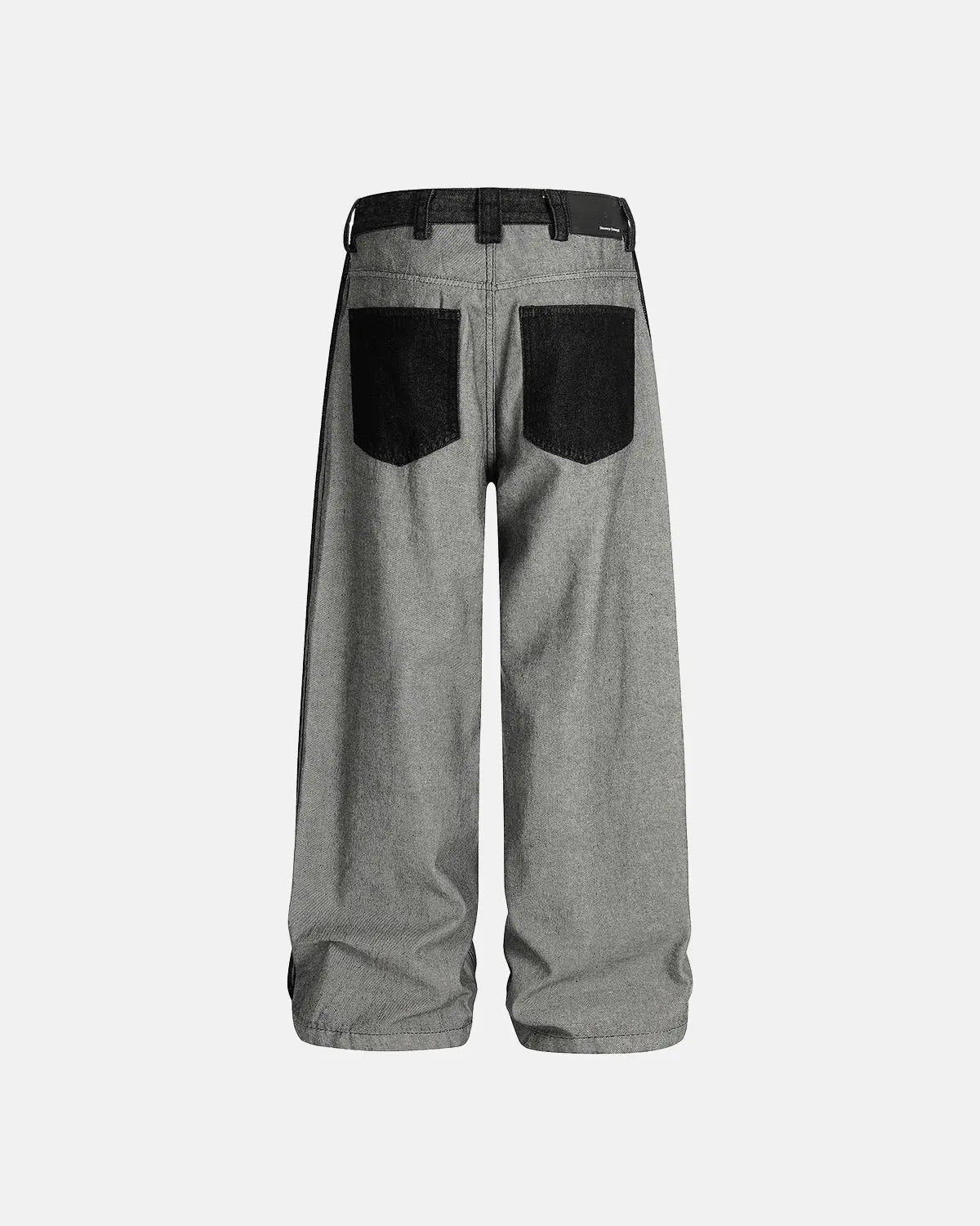 Distressed Reverse Design Baggy Jeans | Inflation Streetwear