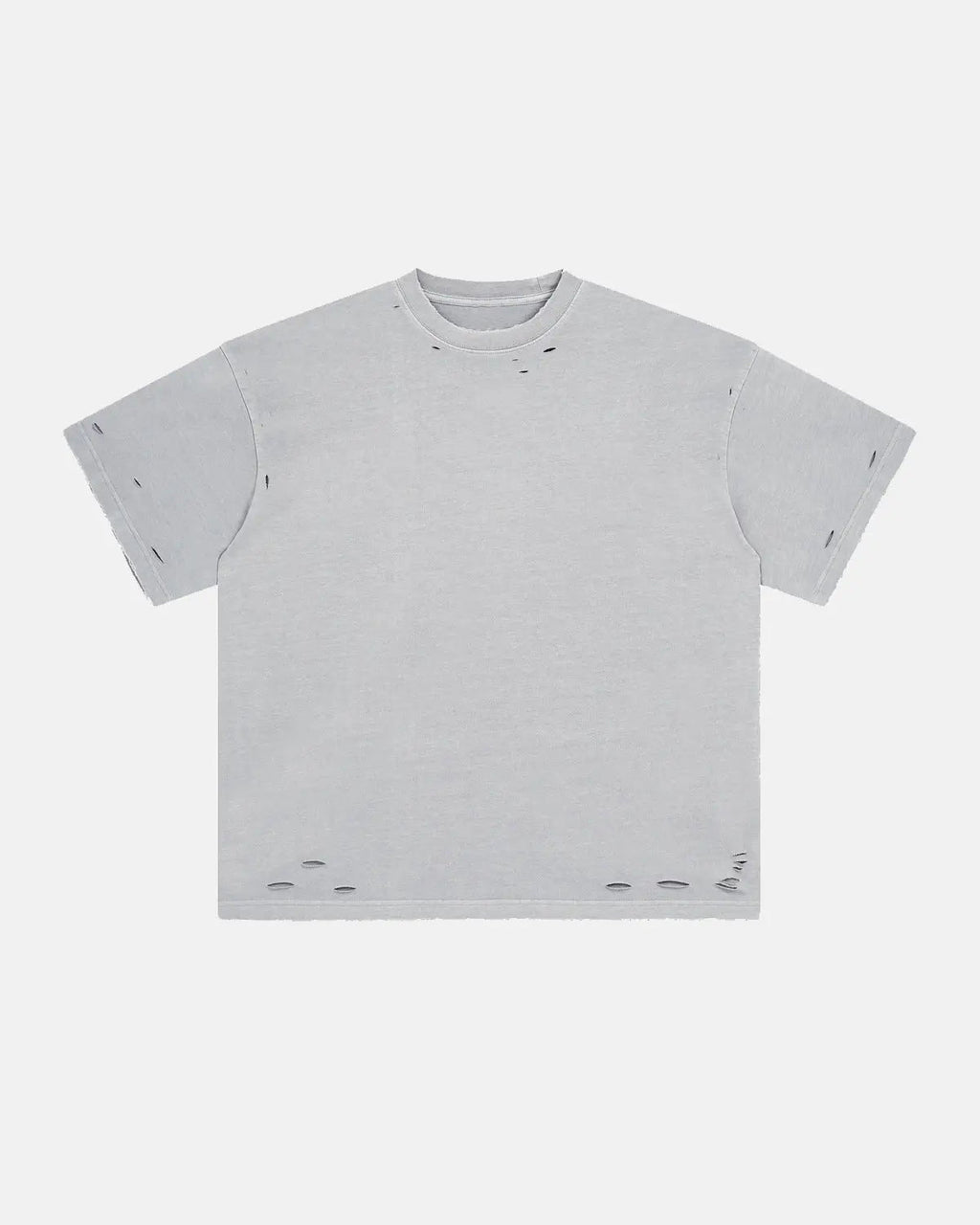 Ripped Distressed Washed Oversized T-Shirt | Inflation Streetwear