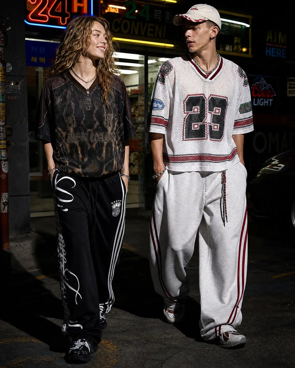 23 Jersey Mesh Print Tee | Inflation Streetwear