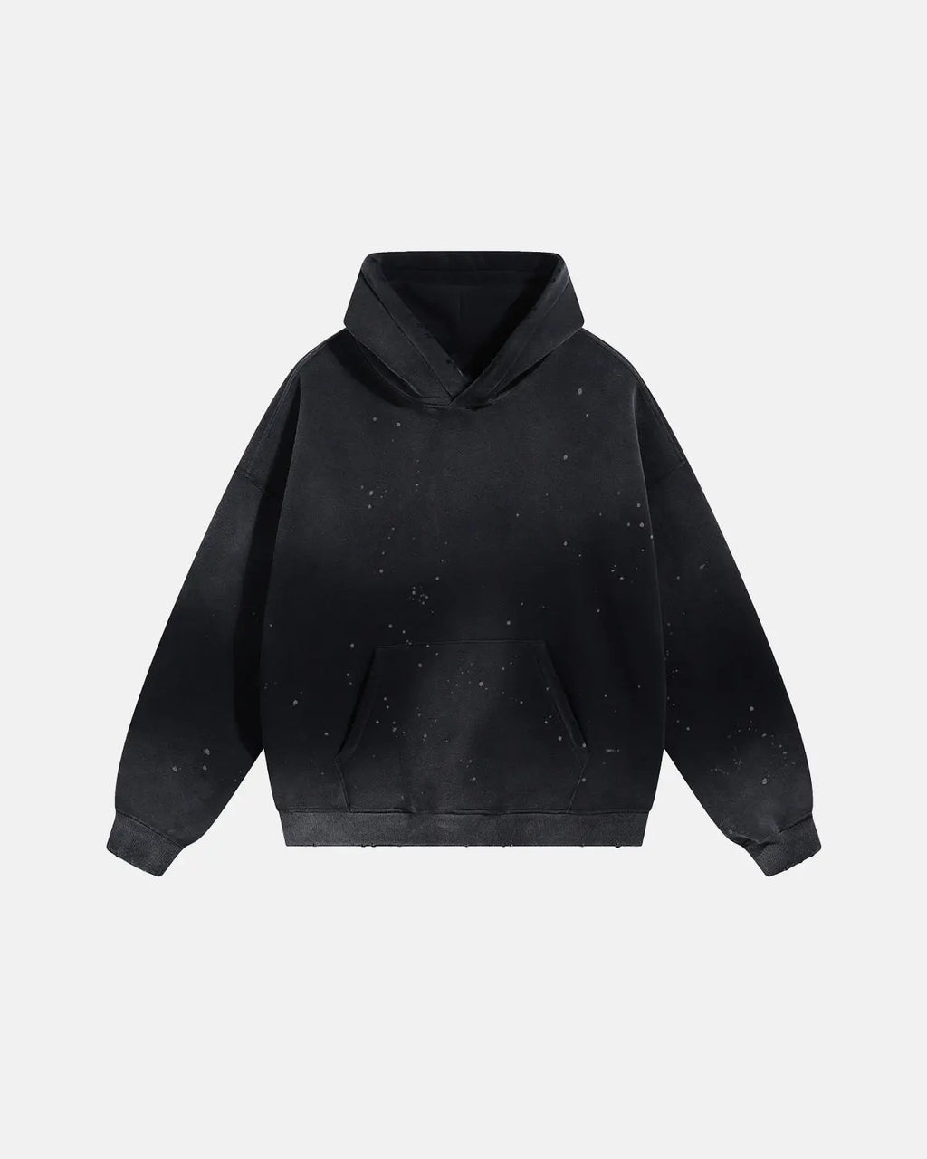 Acid Washed Ripped Fleece Hoodies | Inflation Streetwear