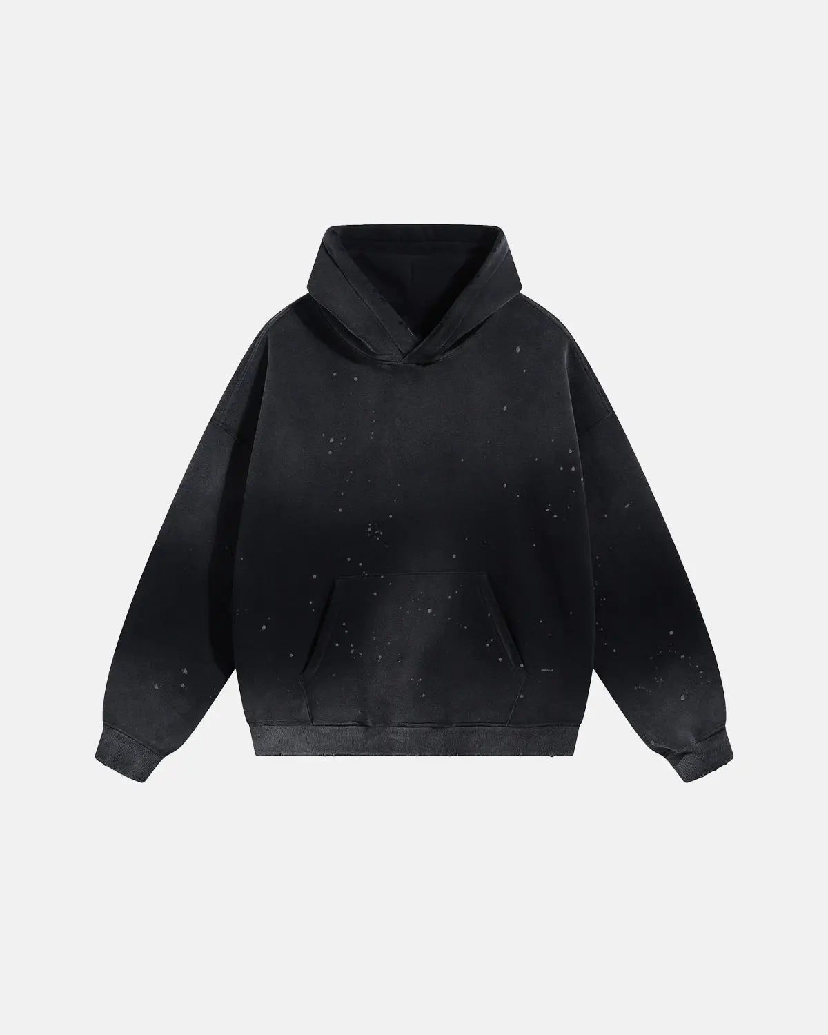 Acid Washed Ripped Fleece Hoodies | Inflation Streetwear