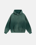 Acid Washed Ripped Fleece Hoodies | Inflation Streetwear