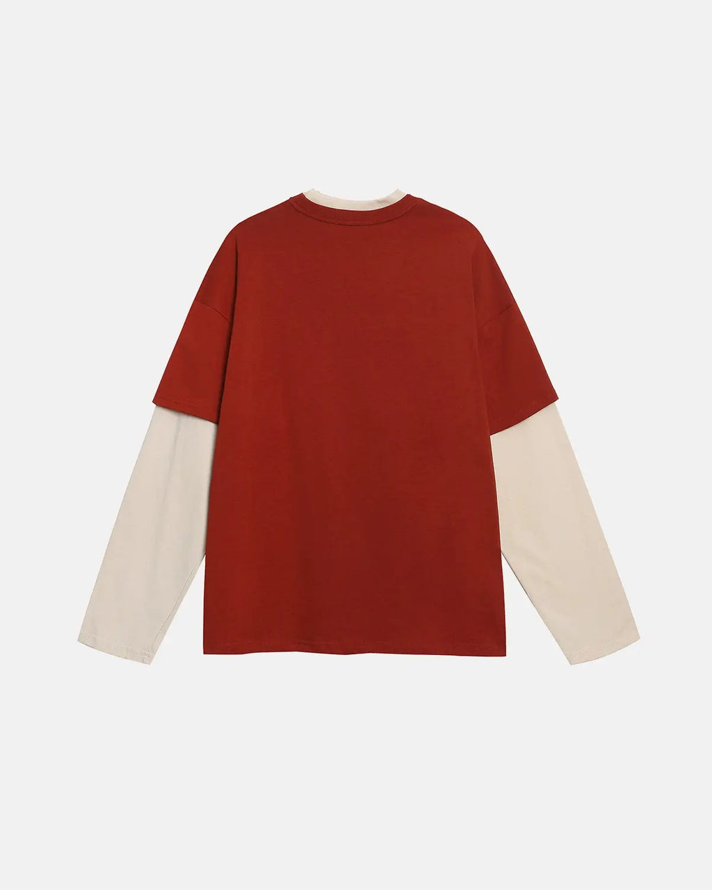Vintage Layered Graphic Long Sleeve T-shirt | Inflation Streetwear
