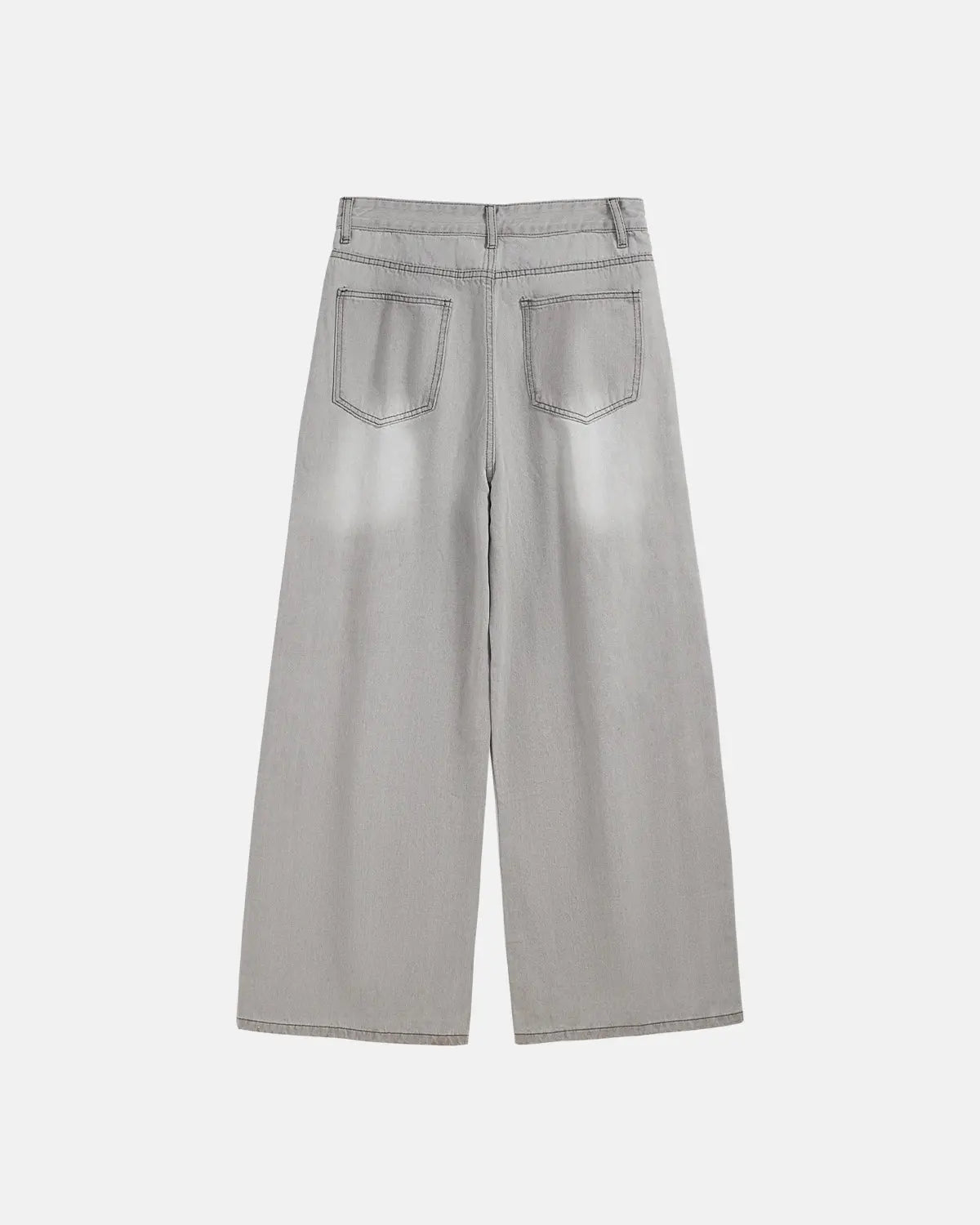 Washed Distressed Baggy Jeans | Inflation Streetwear
