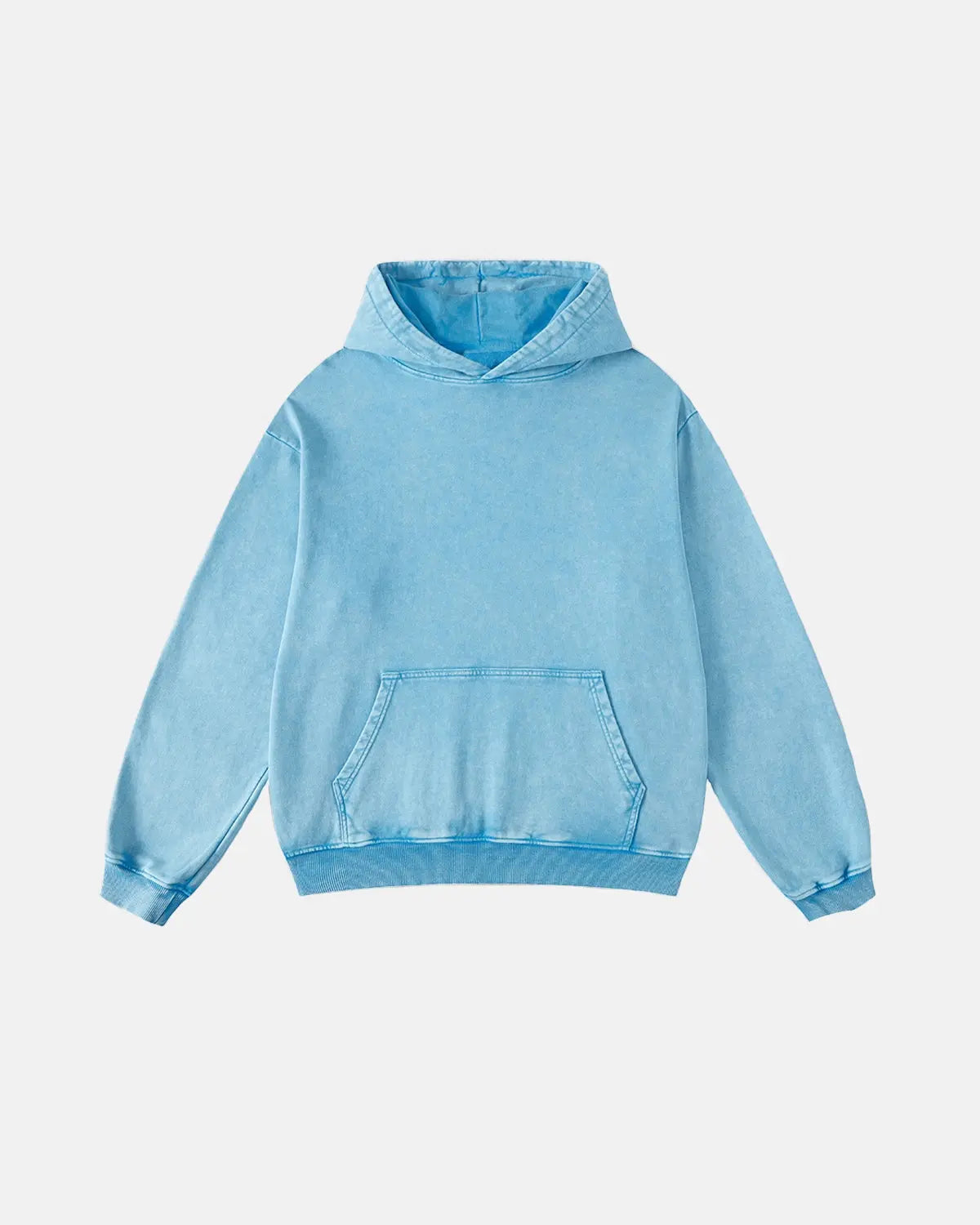 Acid Washed French Terry Hoodies | Inflation Streetwear