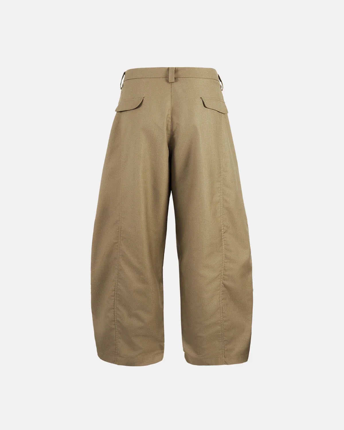 Pleated Barrel Tailored Pants | Inflation Streetwear