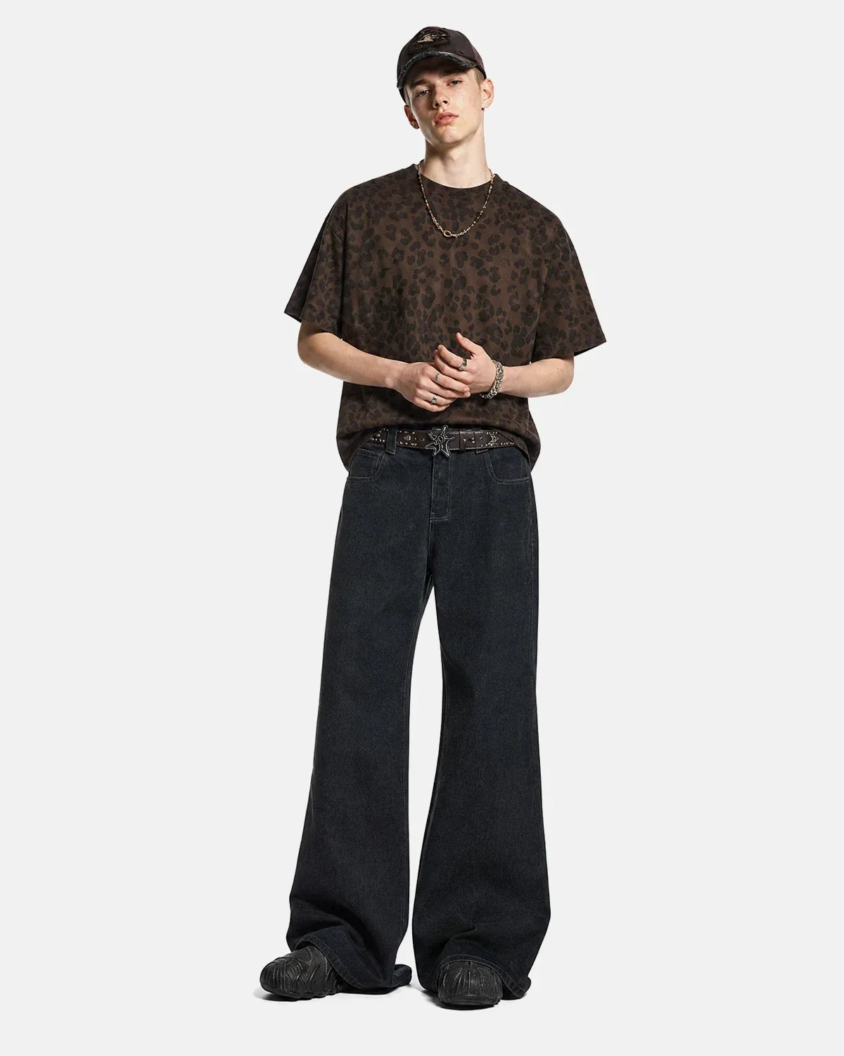 Super Raw Flared Baggy Jeans | Inflation Streetwear