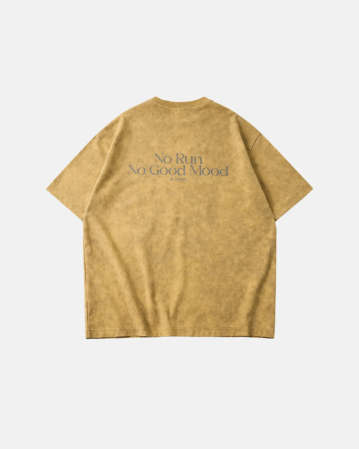 Distressed Tie-Dye Reflective Print T-Shirt | Inflation Streetwear