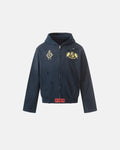 Distressed Washed Printed Zip Up Hoodies | Inflation Streetwear