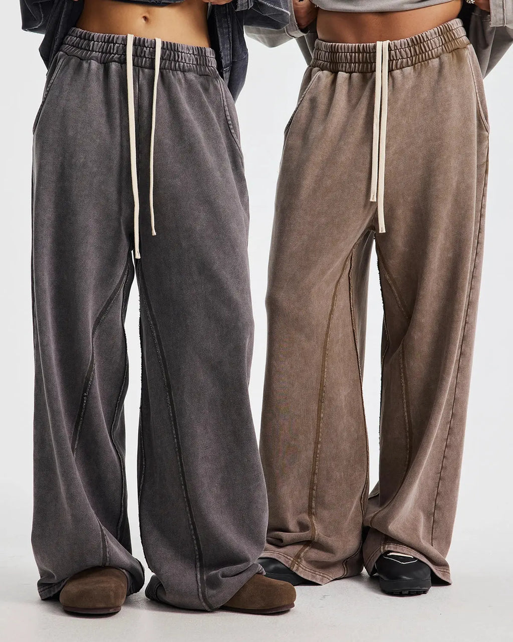 Straight Leg Acid Wash Sweatpant | Inflation Streetwear