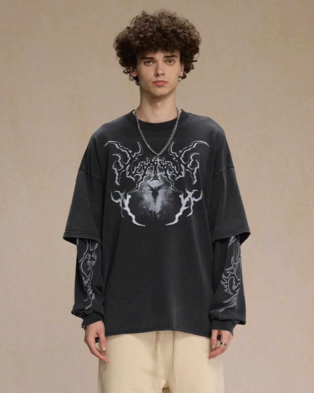 Retro Raw Edge Graphic Tees | Inflation Streetwear