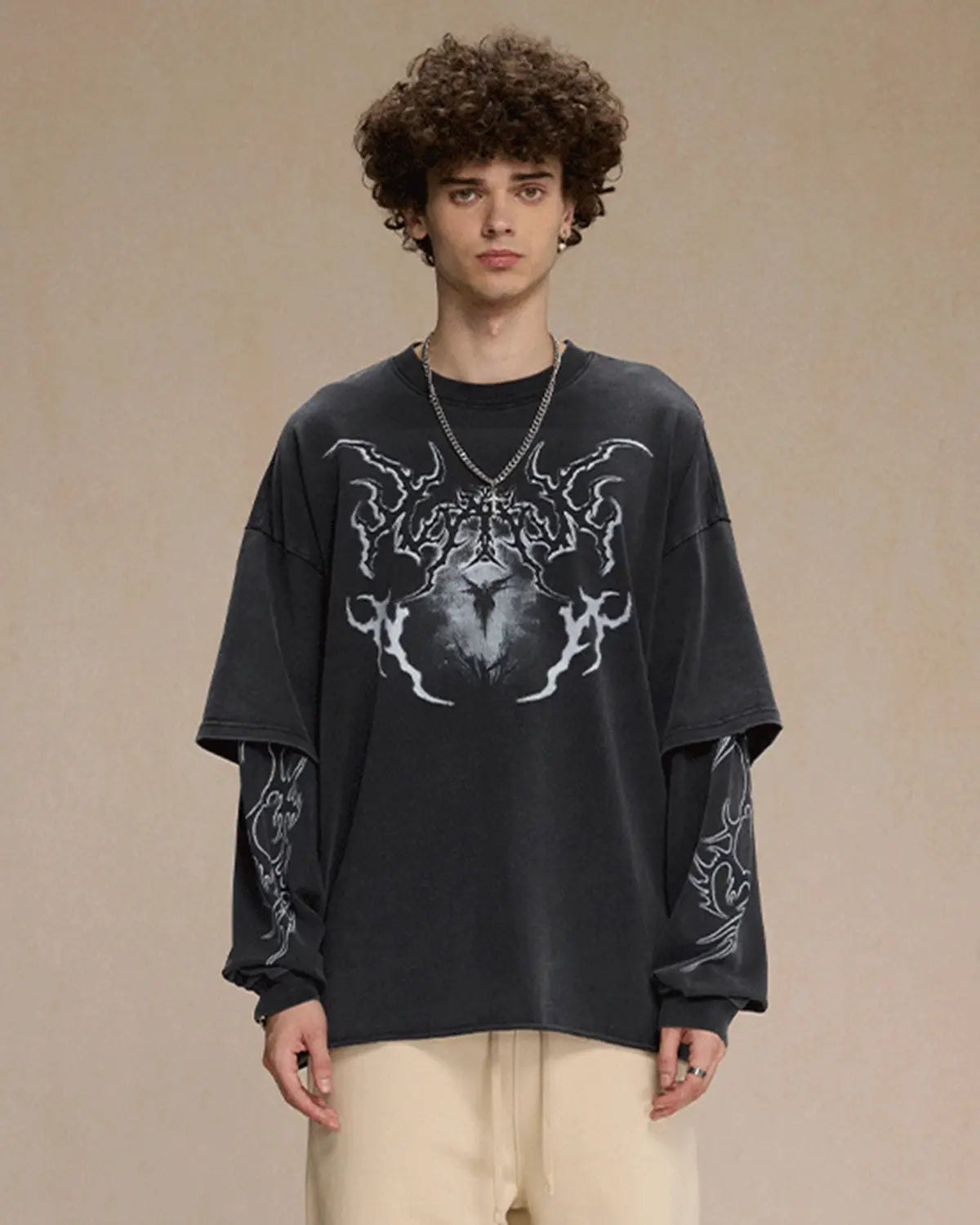 Retro Raw Edge Graphic Tees | Inflation Streetwear
