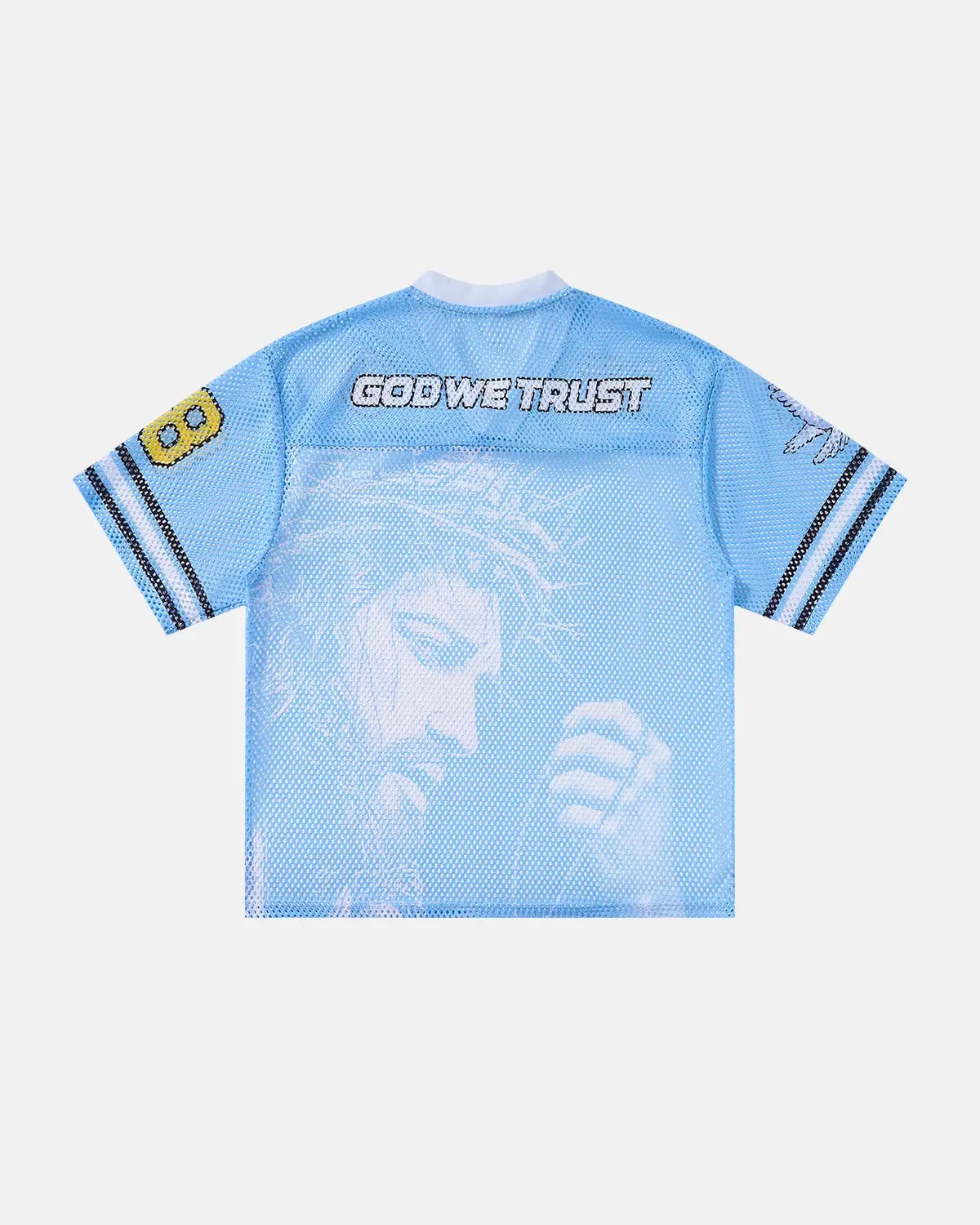 Dove Graphic Mesh Football Jersey | Inflation Streetwear