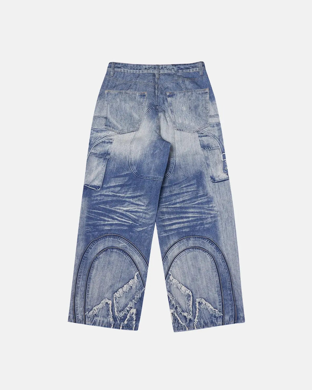 Digital Printing Denim Pants | Inflation Streetwear