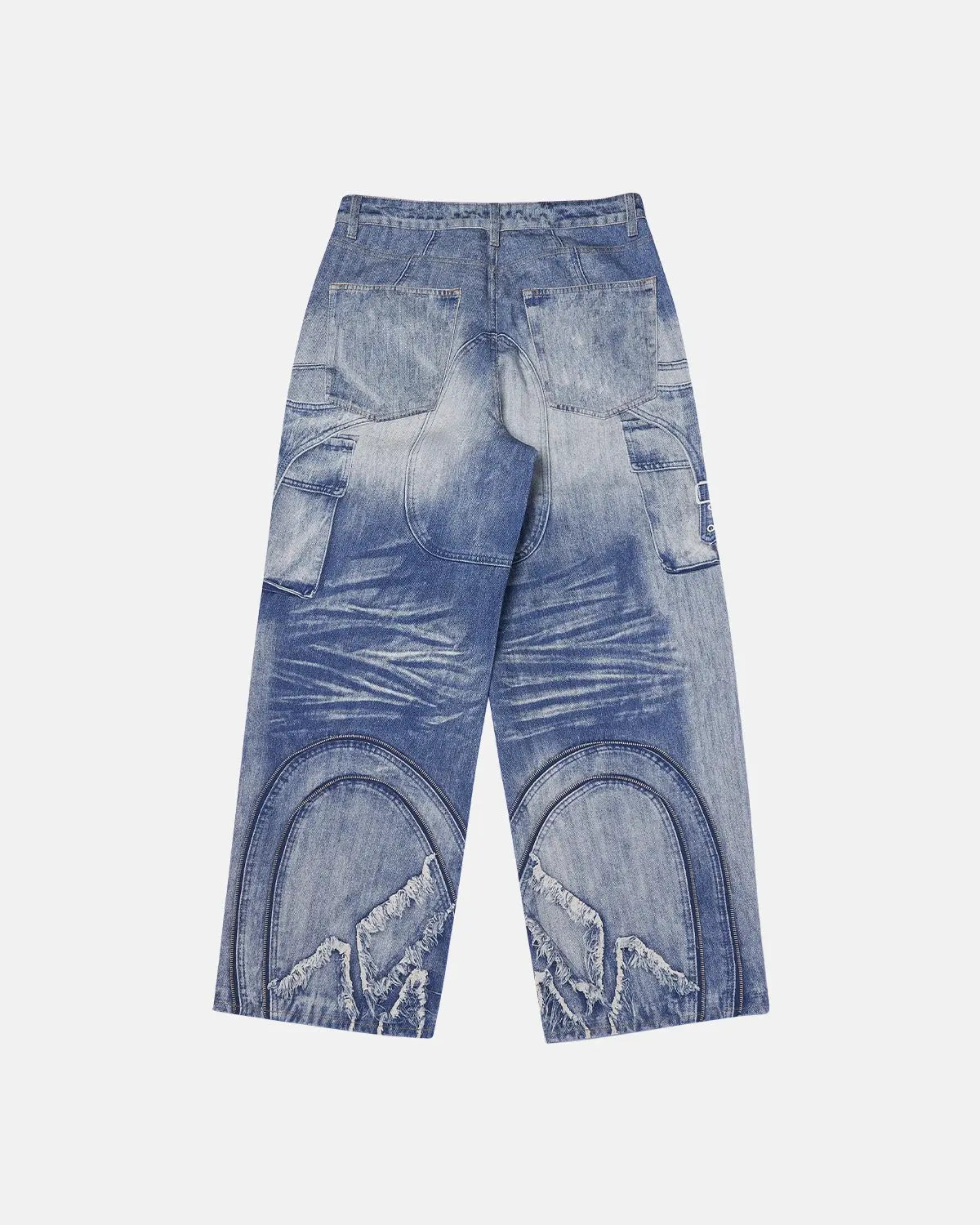 Digital Printing Denim Pants | Inflation Streetwear