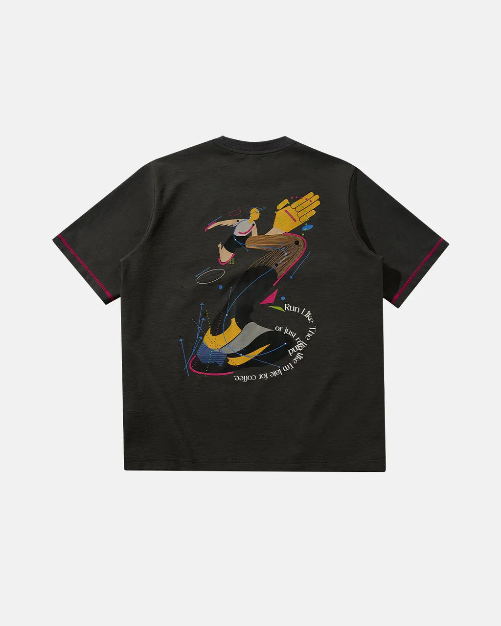 Contrast Stitching Graphic Tees | Inflation Streetwear
