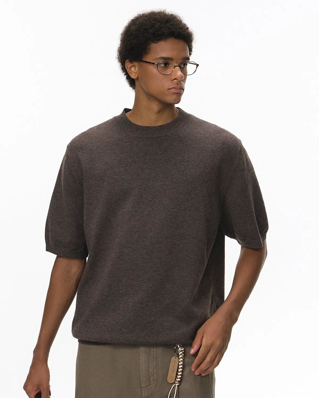 Knitwear Short-sleeved Crewneck Sweater | Inflation Streetwear