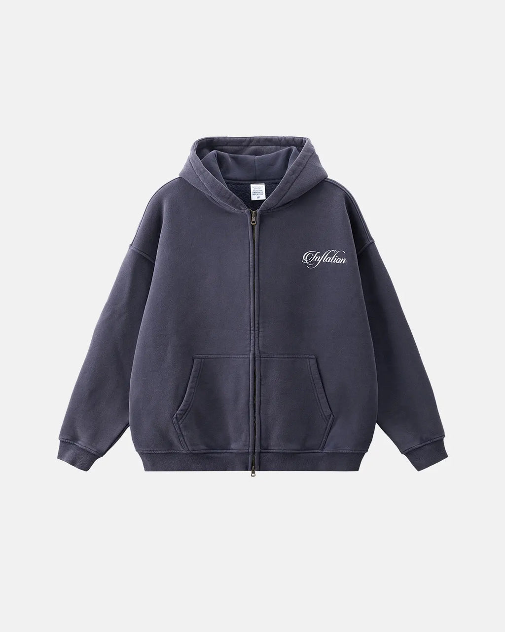 Shiny Rhinestone Acid Wash Hoodies | Inflation Streetwear