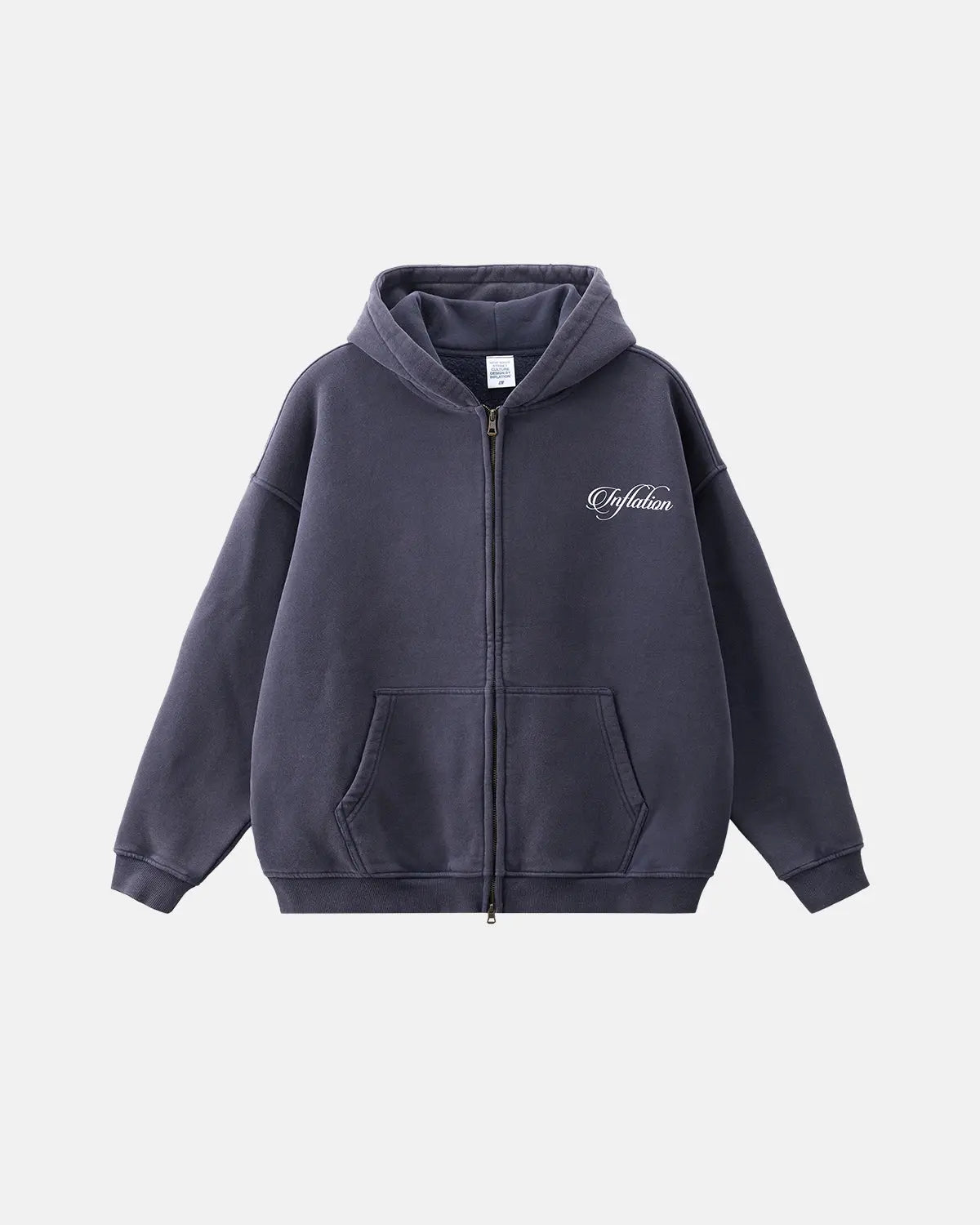 Shiny Rhinestone Acid Wash Hoodies | Inflation Streetwear