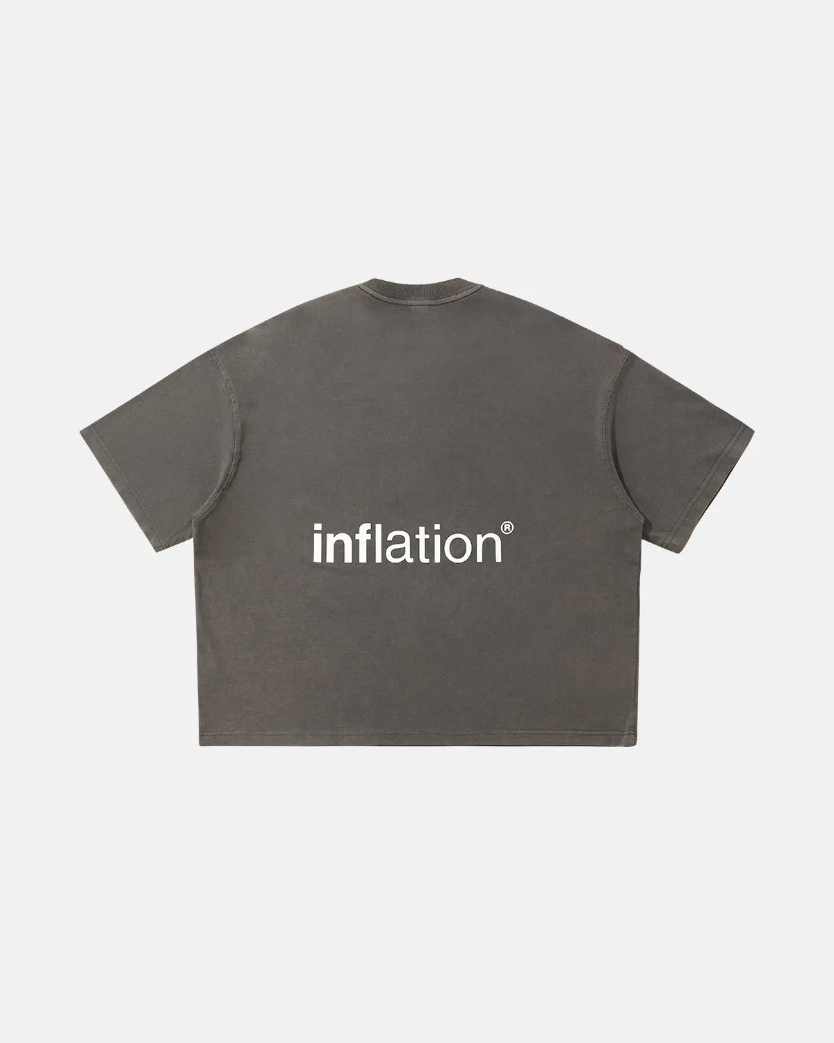 Brand Distressed Washed Tees | Inflation Streetwear