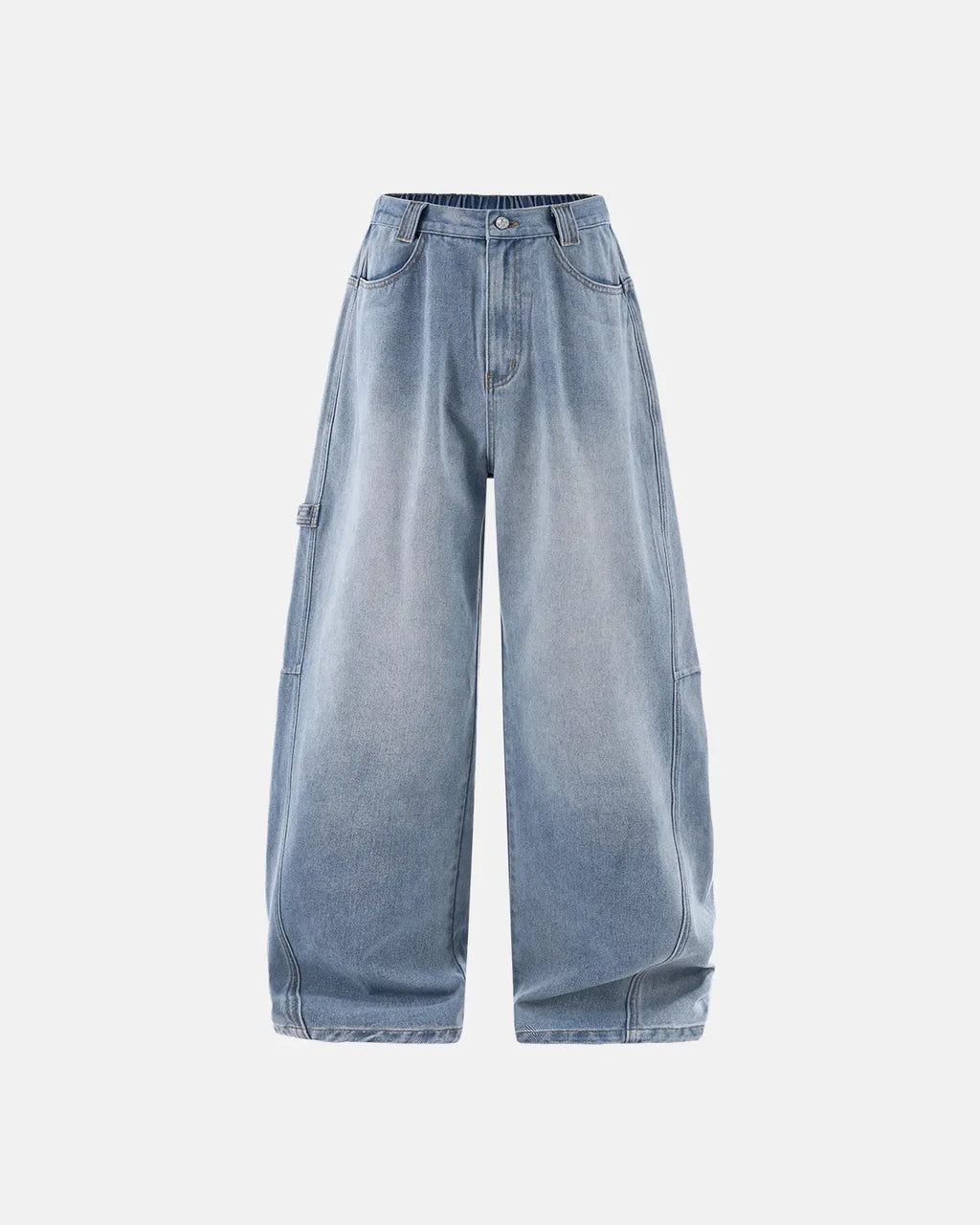Distressed Baggy Cargo Jeans | Inflation Streetwear