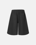 Drawstring Wide-Leg Tailored Shorts | Inflation Streetwear