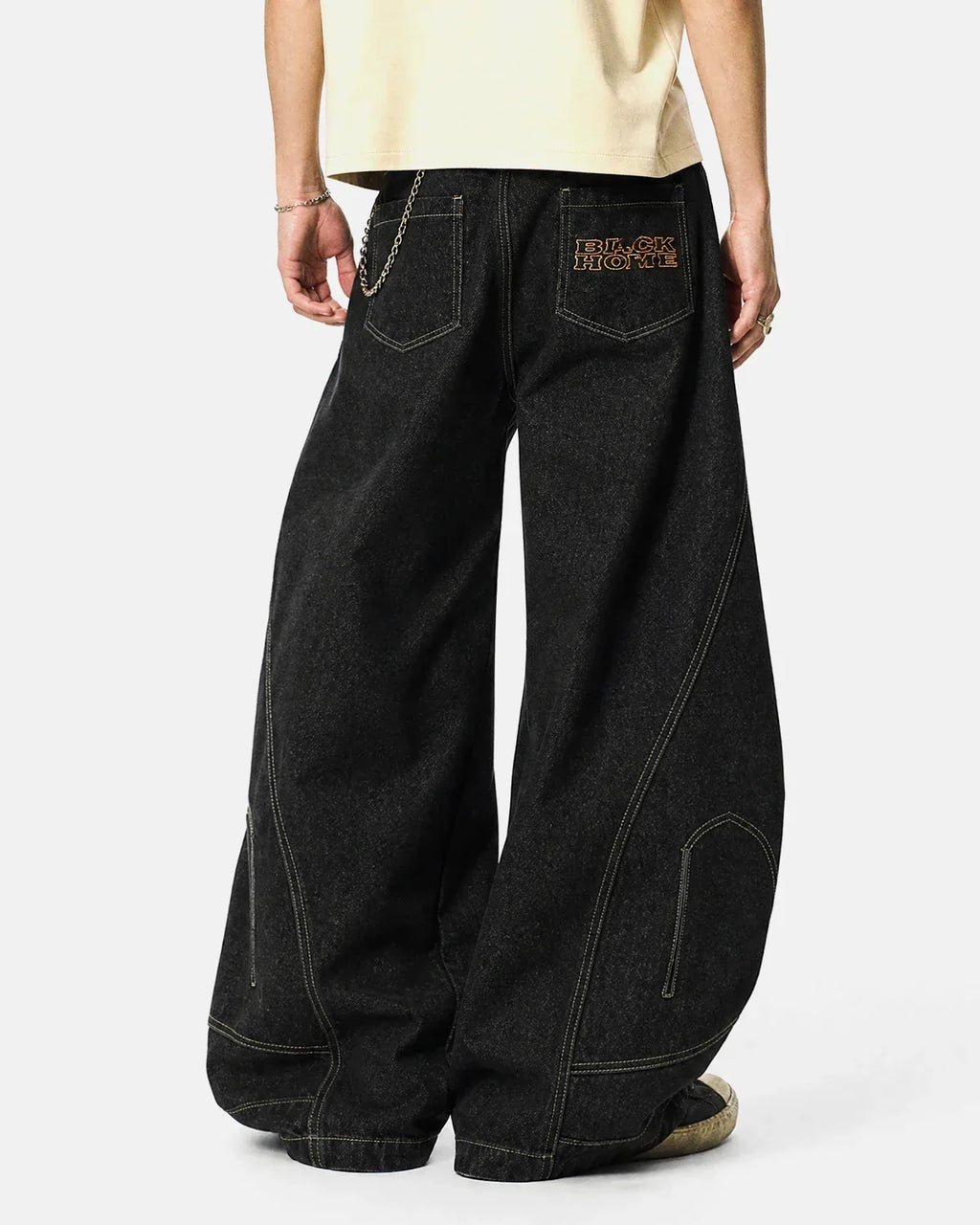Raw Color Super Baggy Jeans | Inflation Streetwear
