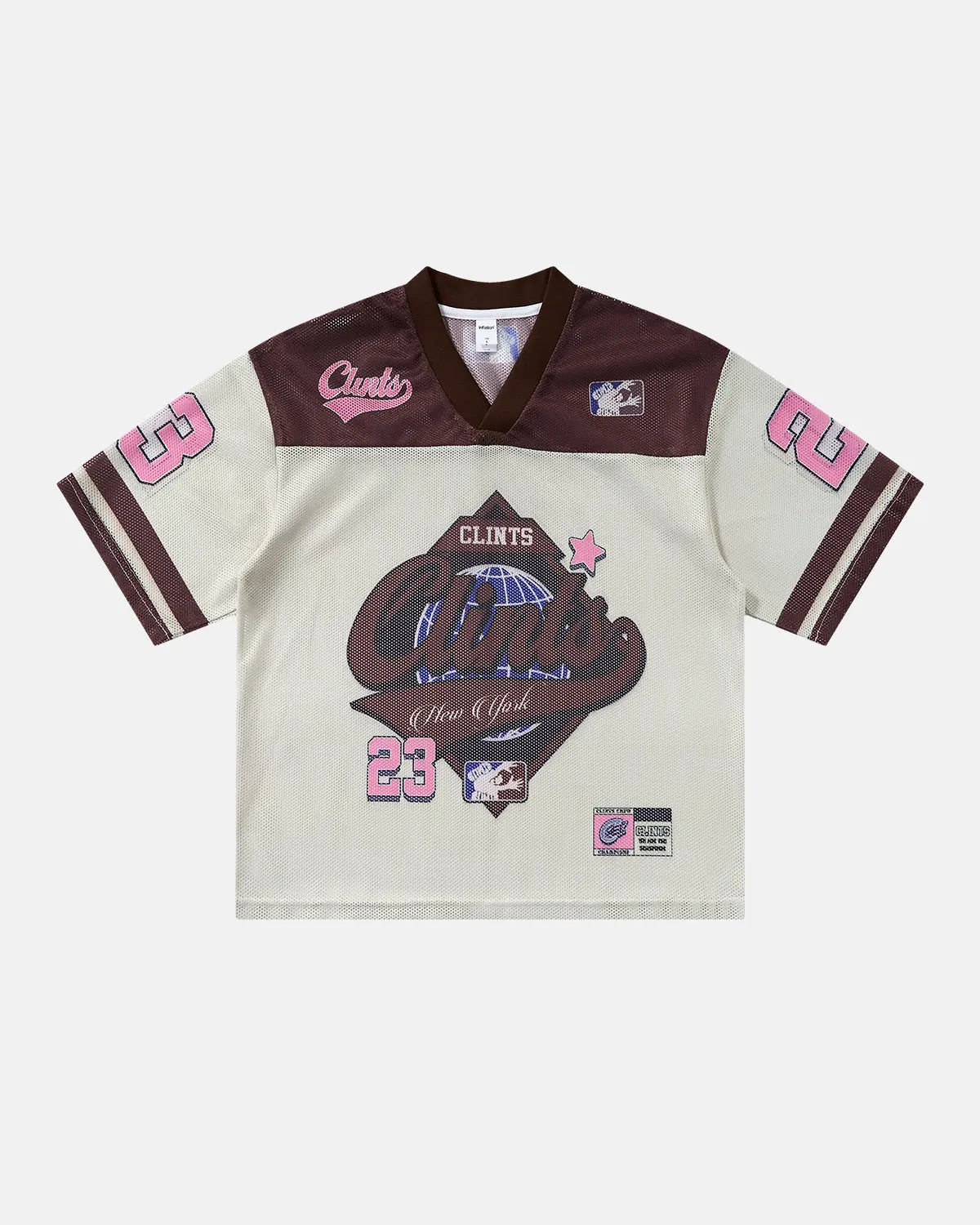Retro Graphic Mesh Jersey | Inflation Streetwear