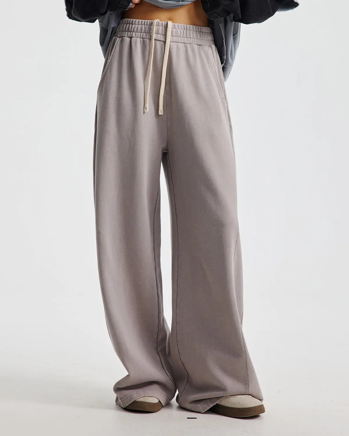 Acid Wash Stitching Straight Leg Sweatpant | Inflation Streetwear