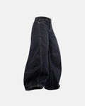 INFLATION Raw Color Barrel Baggy Jeans