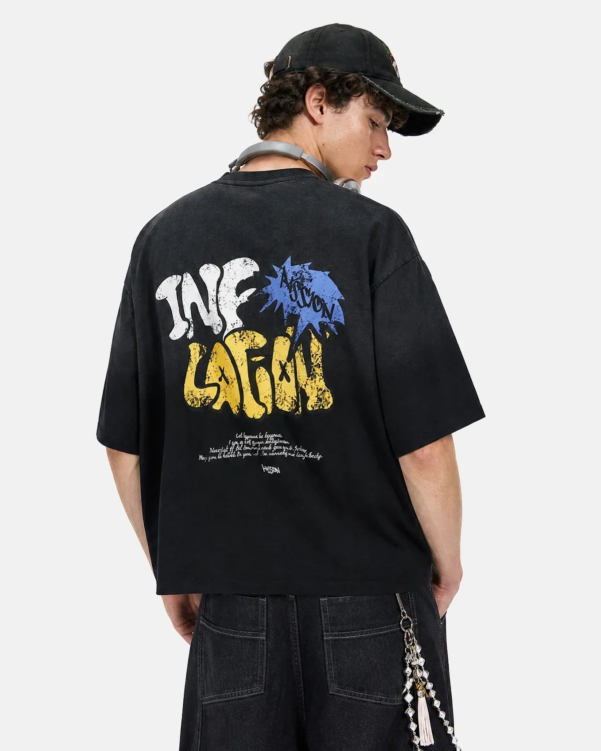 Washed Boxy Graphic Tees | Inflation Streetwear