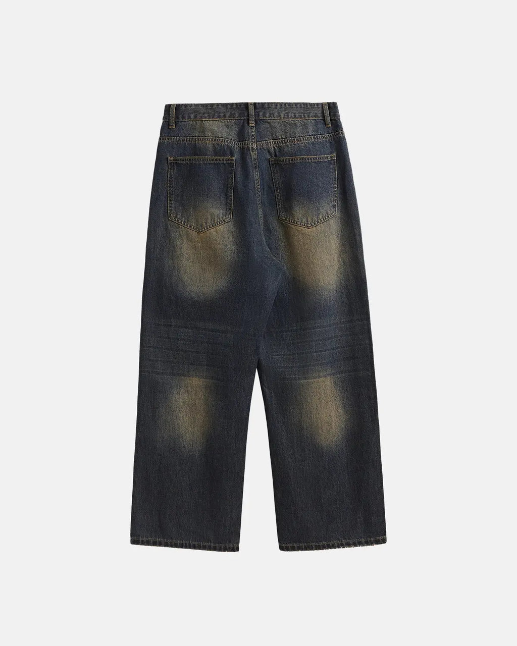 Monkey Wash Wide Leg Jeans | Inflation Streetwear
