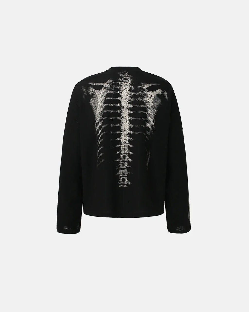 Skeleton Graphic Washed Long Sleeve | Inflation Streetwear