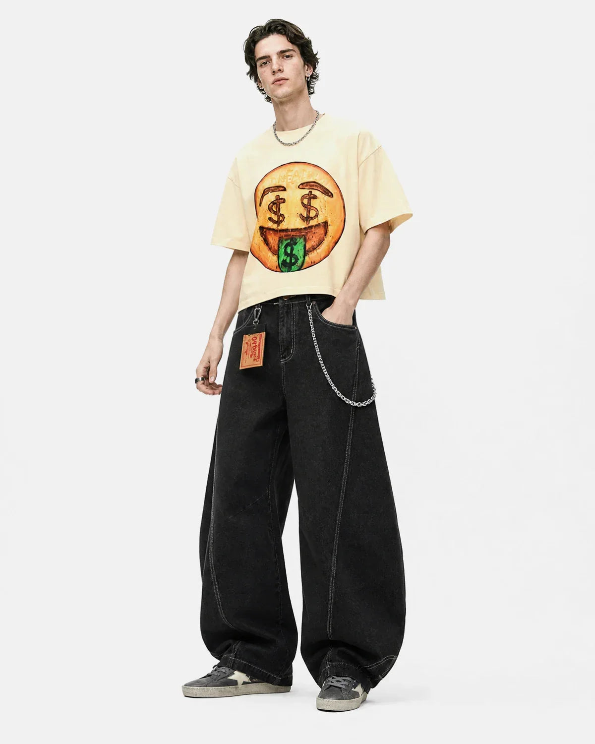 Boxy Smile Graphic T-Shirt | Inflation Streetwear