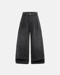 Acid Washed Rhinestone  Baggy Jeans | Inflation Streetwear