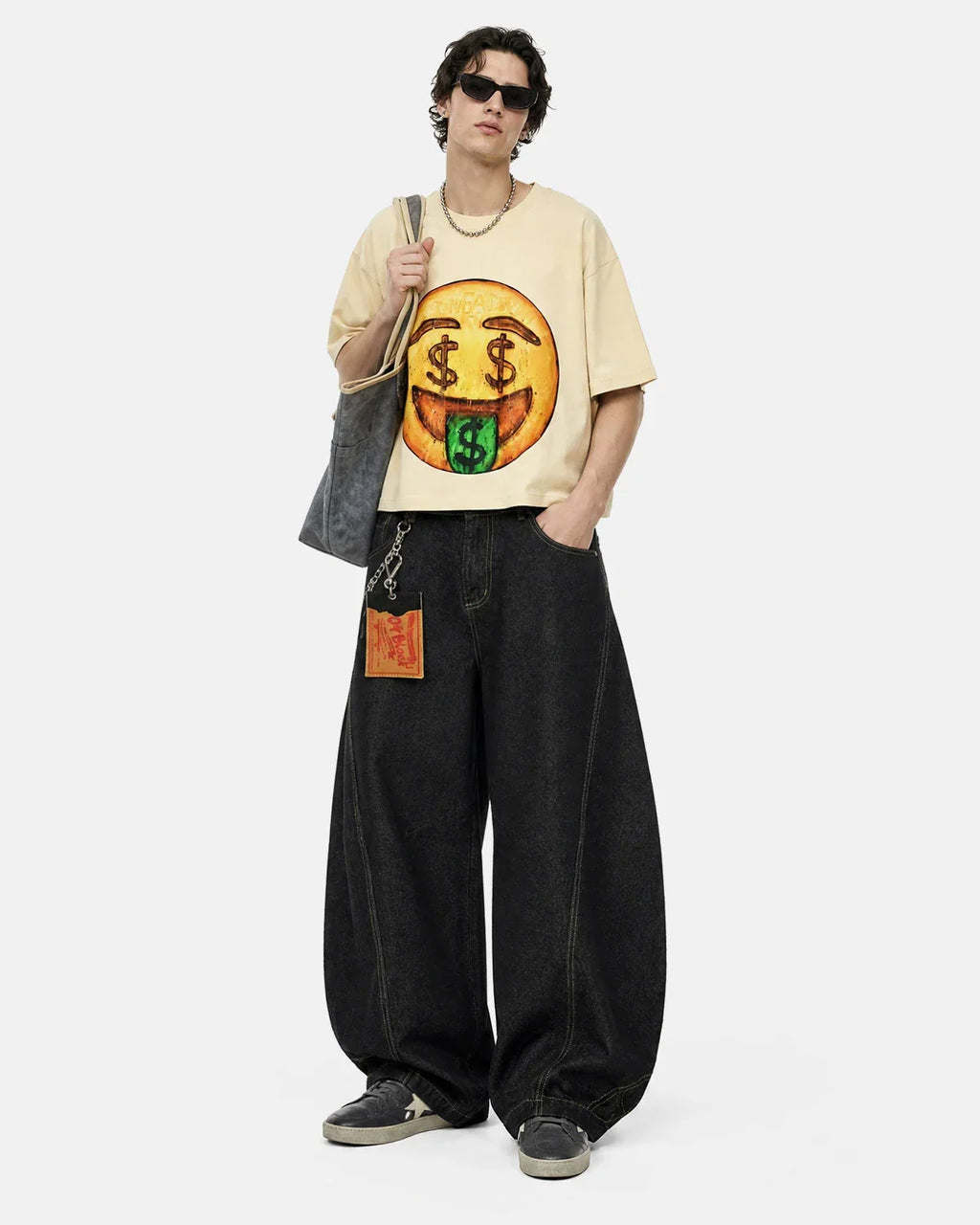 Boxy Smile Graphic T-Shirt | Inflation Streetwear
