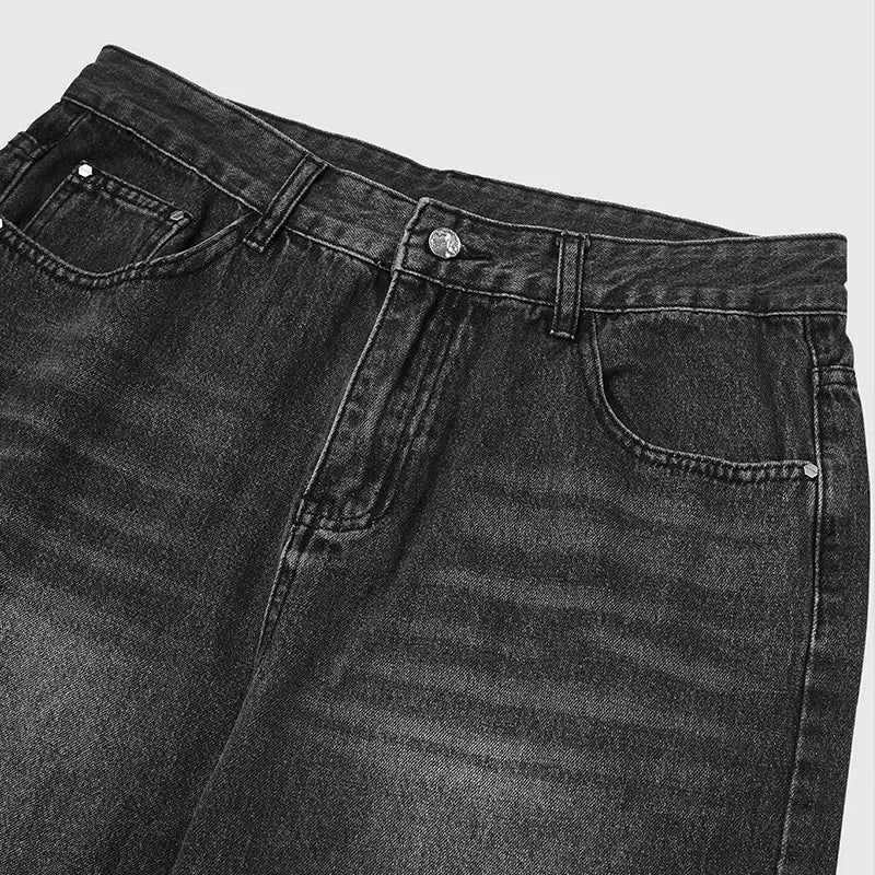 Chill Wide Leg Denim Pants | Inflation Streetwear