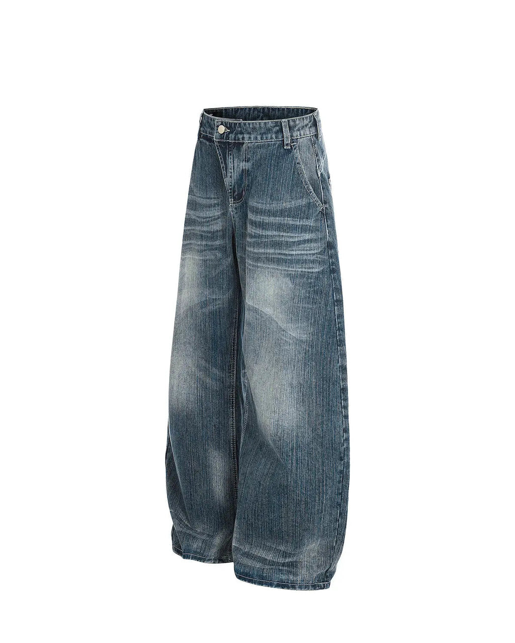 Textured Bamboo Weave Denim Jeans | Inflation Streetwear