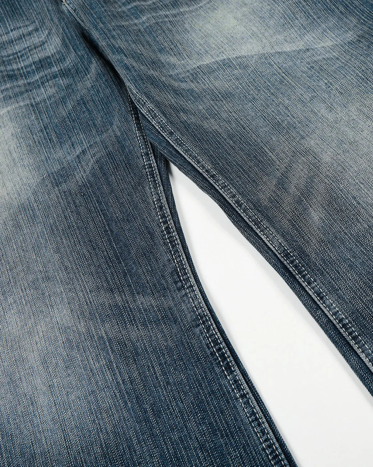 Textured Bamboo Weave Denim Jeans | Inflation Streetwear