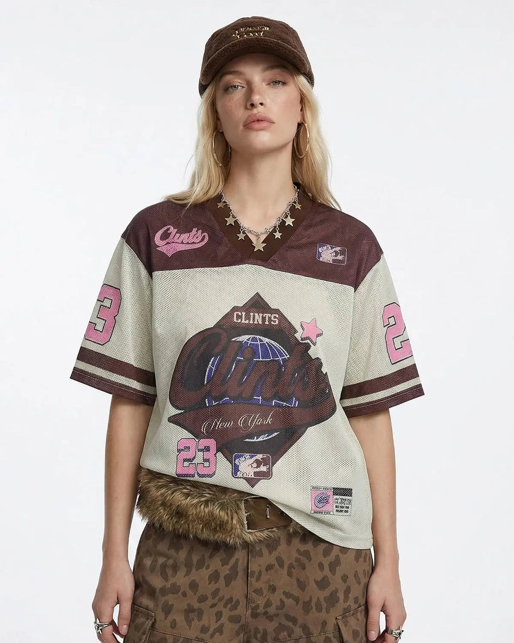 Retro Graphic Mesh Jersey | Inflation Streetwear