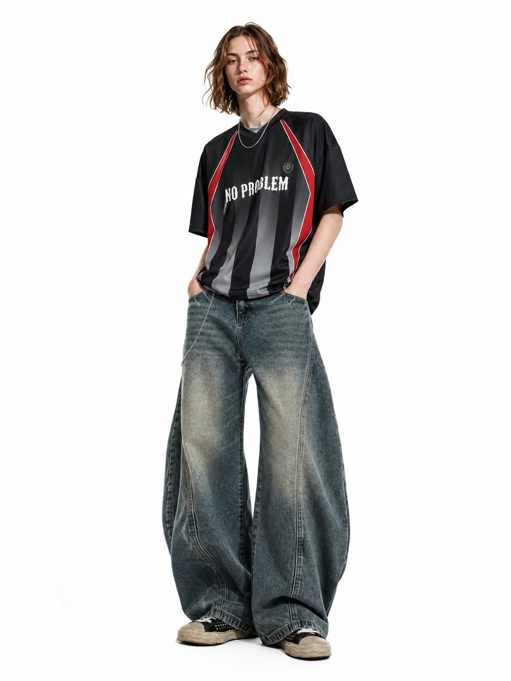 Distressed Supper Baggy Jeans | Inflation Streetwear